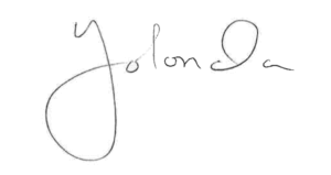 Yolonda signature