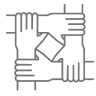 hands clasping icon