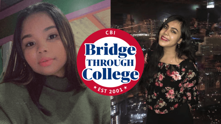 Ashley and Janna are our new Bridge Through College Peer Leaders